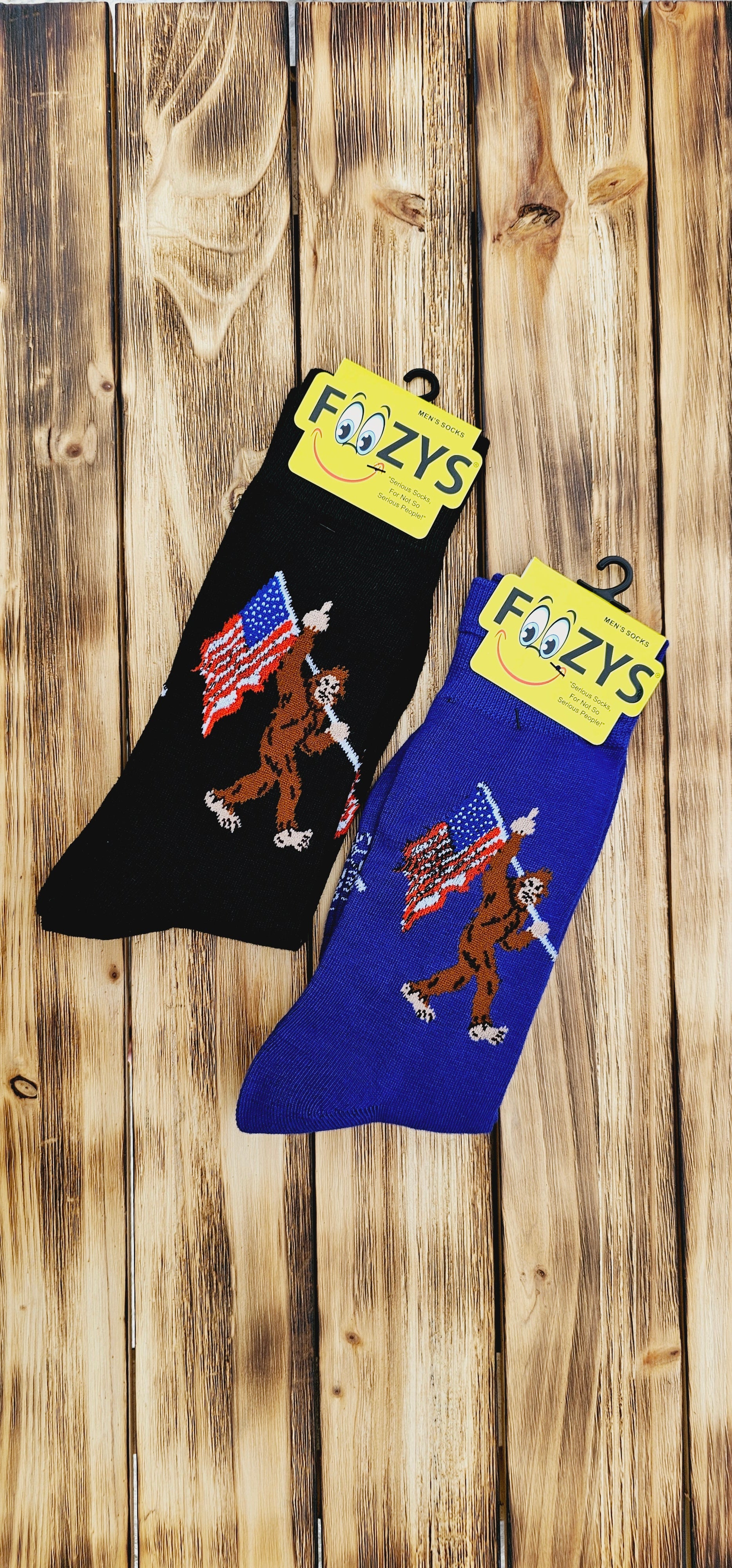 Foozys Socks - Big Foot Middle Finger