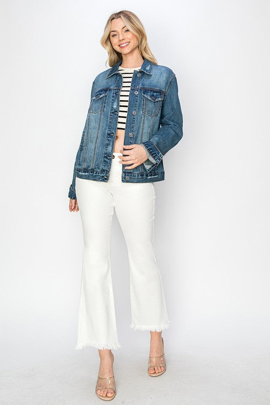 Features: Distressed, Buttoned, Basic style
Stretch: No stretch
Material composition: 100% cotton
Care instructions: Machine wash cold. Tumble dry low.
Imported
Product measurements:
S:Bust 34-35 in, Waist 26-27 in
M:Bust 36-37 in, Waist 28-29 in
L:Bust 38-39 in, Waist 30-31 in
1XL:Bust 46-47 in, Waist 39-40 in
2XL:Bust 50-51 in, Waist 43-44 in
3XL:Bust 54-55 in, Waist 47-48 in