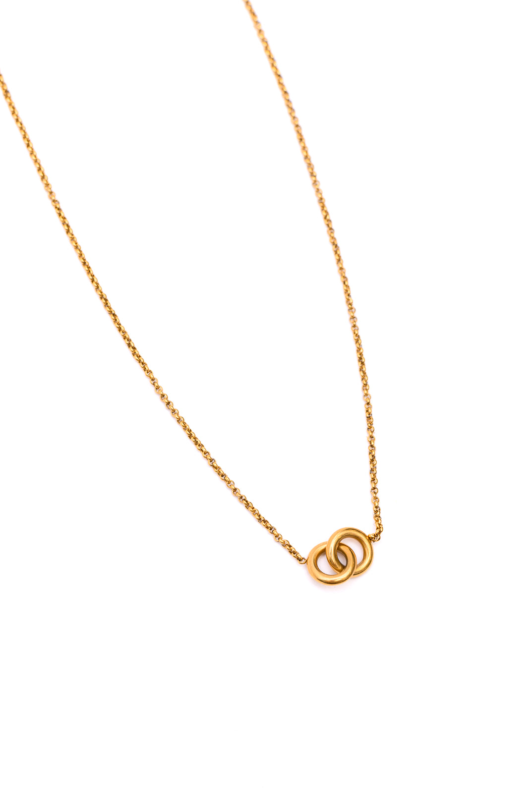 Get twice the style with the Two is Better Than One Necklace! This gold plated necklace comes in a 40cm length with a 2.5" extender for a personalized fit. Made of titanium steel, it features a trendy rope chain and a lobster clasp. Upgrade your accessory game and stand out in the crowd! 