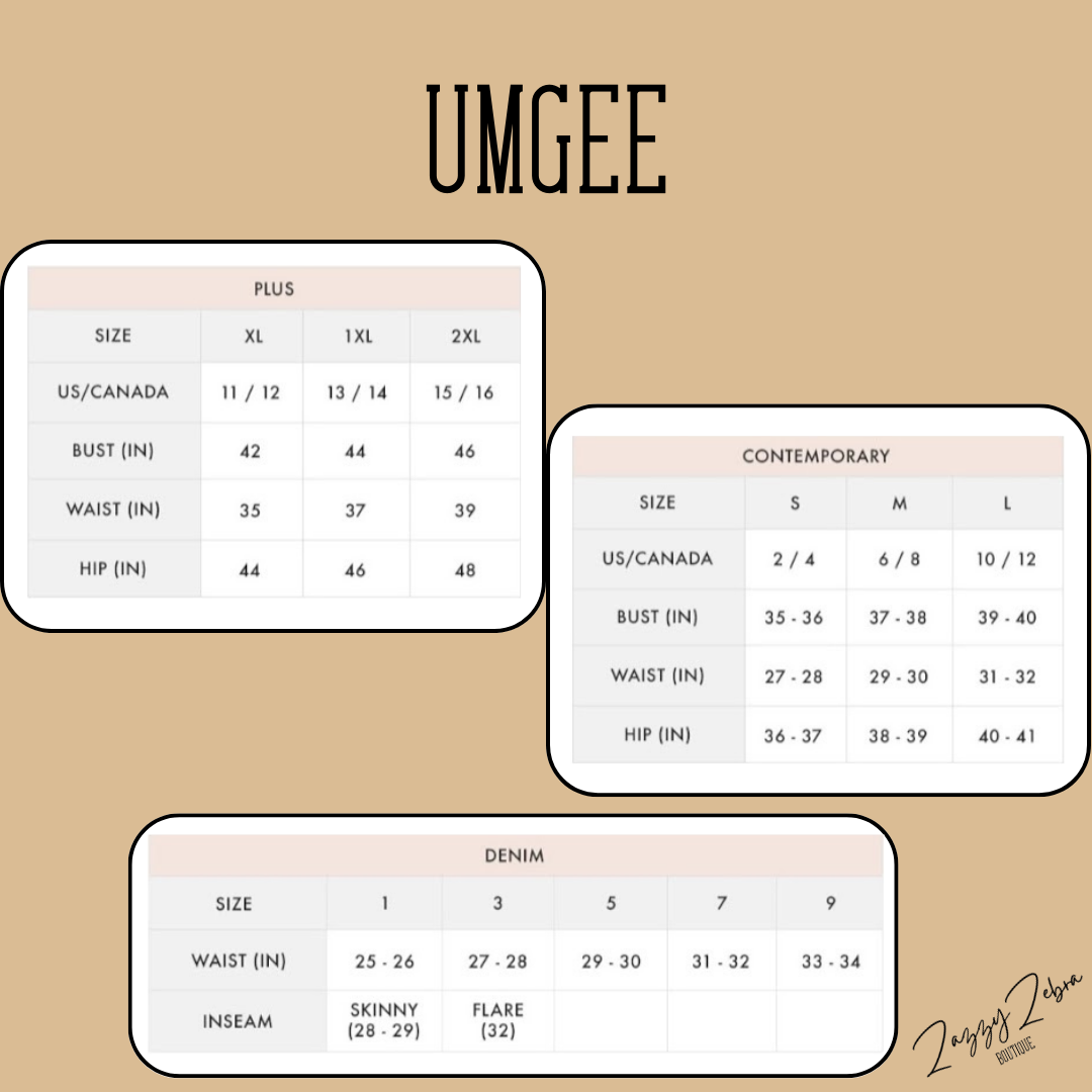 Sizes small through large