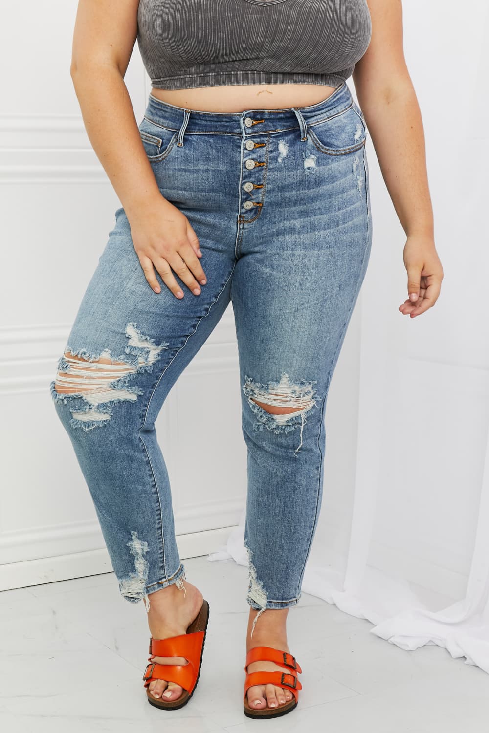*Exclusively Online* Judy Blue : Maddison Jeans