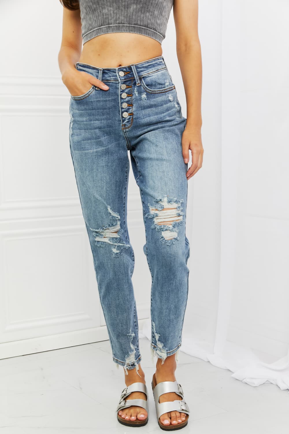 *Exclusively Online* Judy Blue : Maddison Jeans