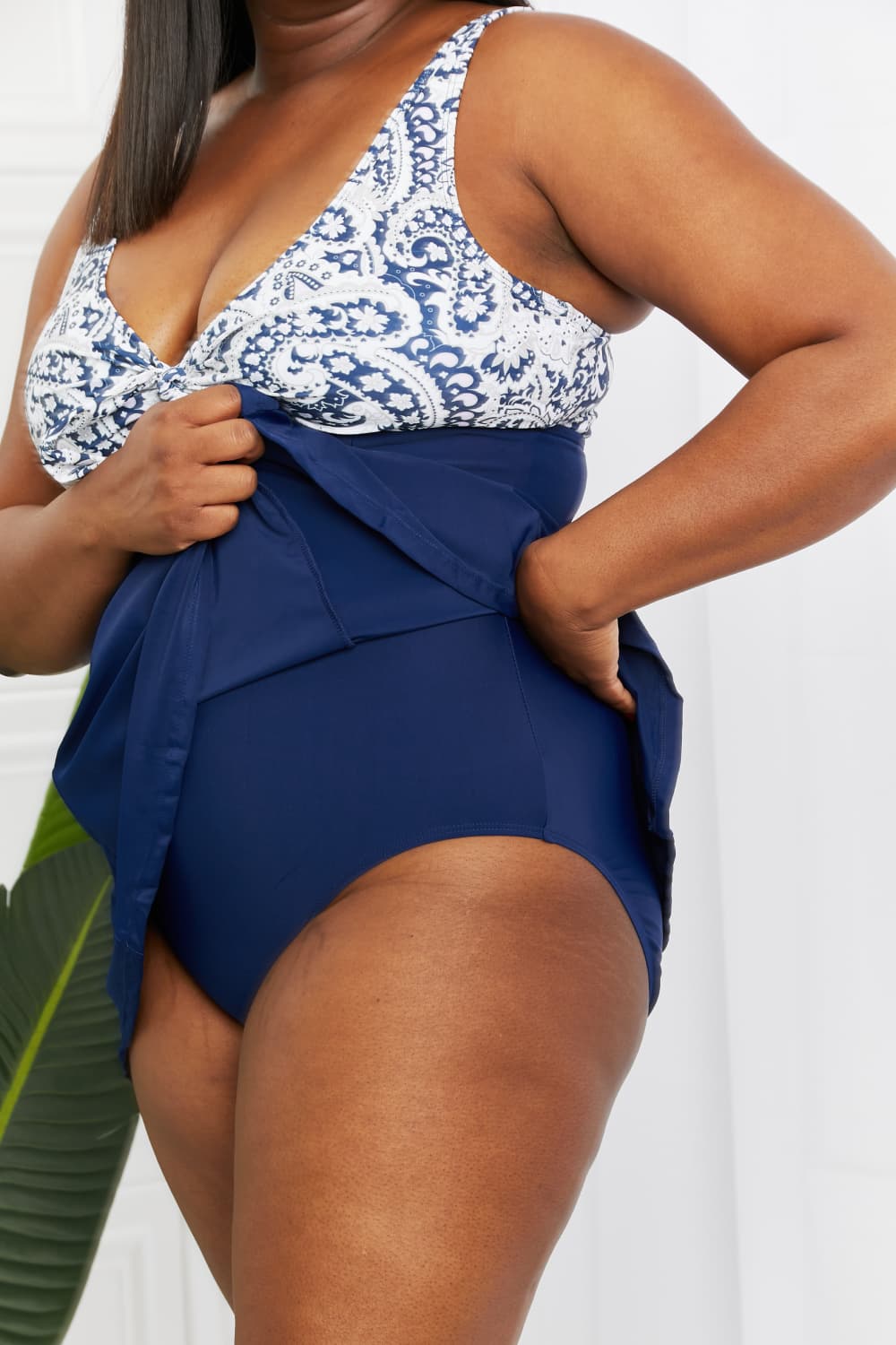 *Exclusively Online* Sail With Me V-Neck Swimsuit