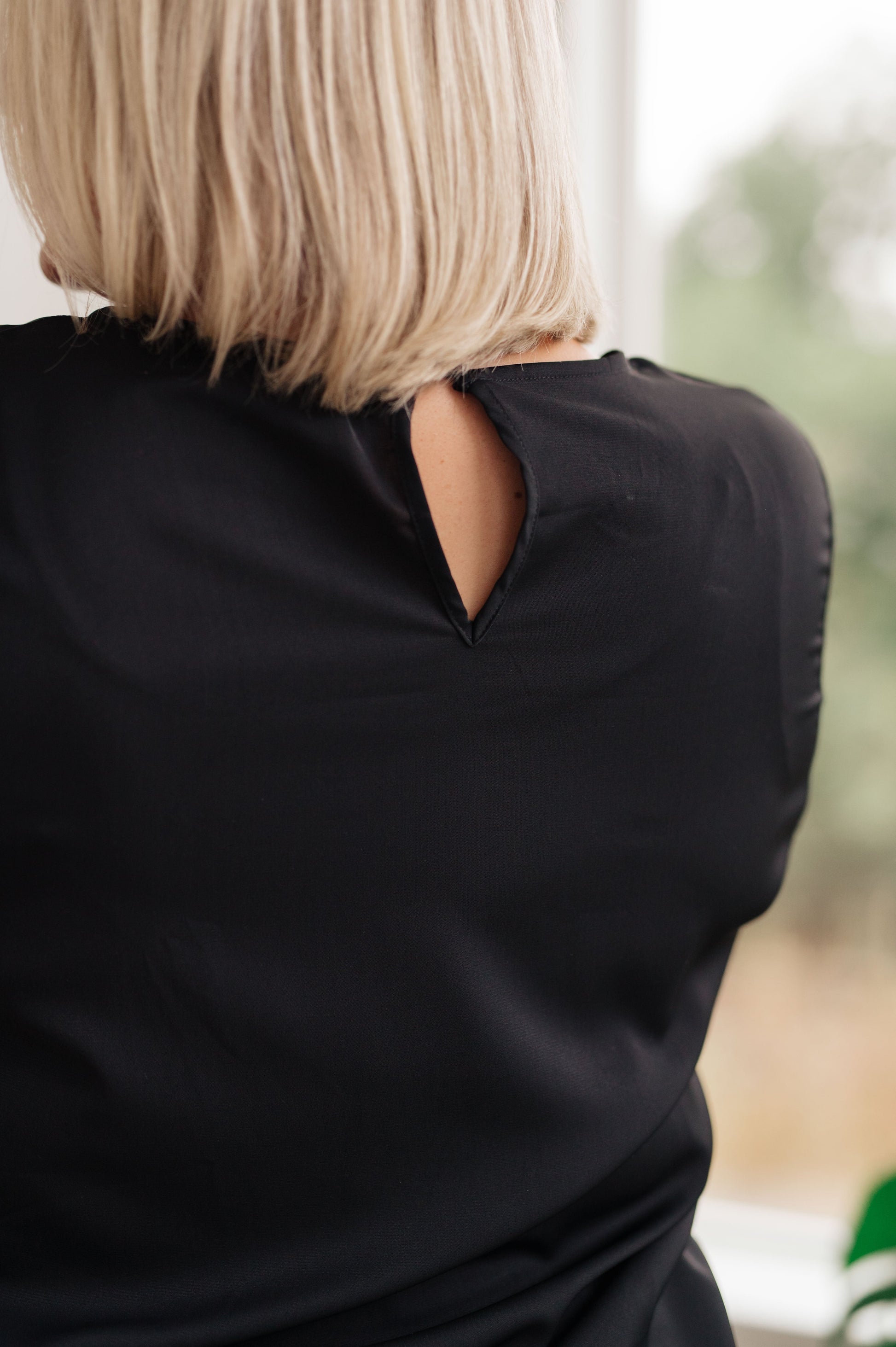 Look and feel your best, no matter the occasion, with our Peaceful Moments Smocked Sleeve Blouse. This go-to blouse has a smocked elastic sleeve cuff for a cool ruffled accent, easily transitioning from office to date night. A wardrobe staple that will take you places! S - 3X