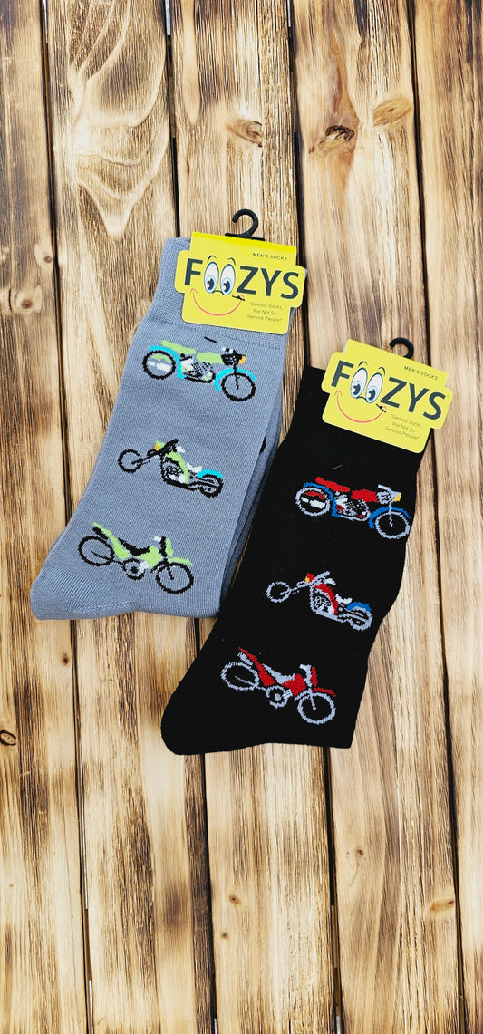 Foozys Socks - Motorcyles
