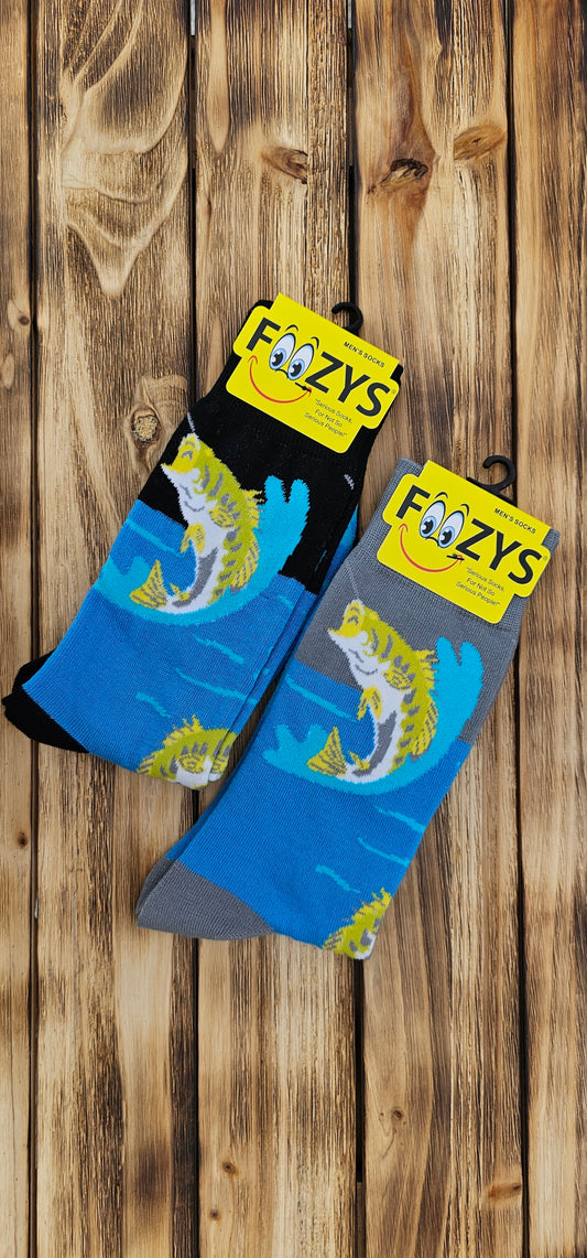 Foozys Socks - Bass Fishing