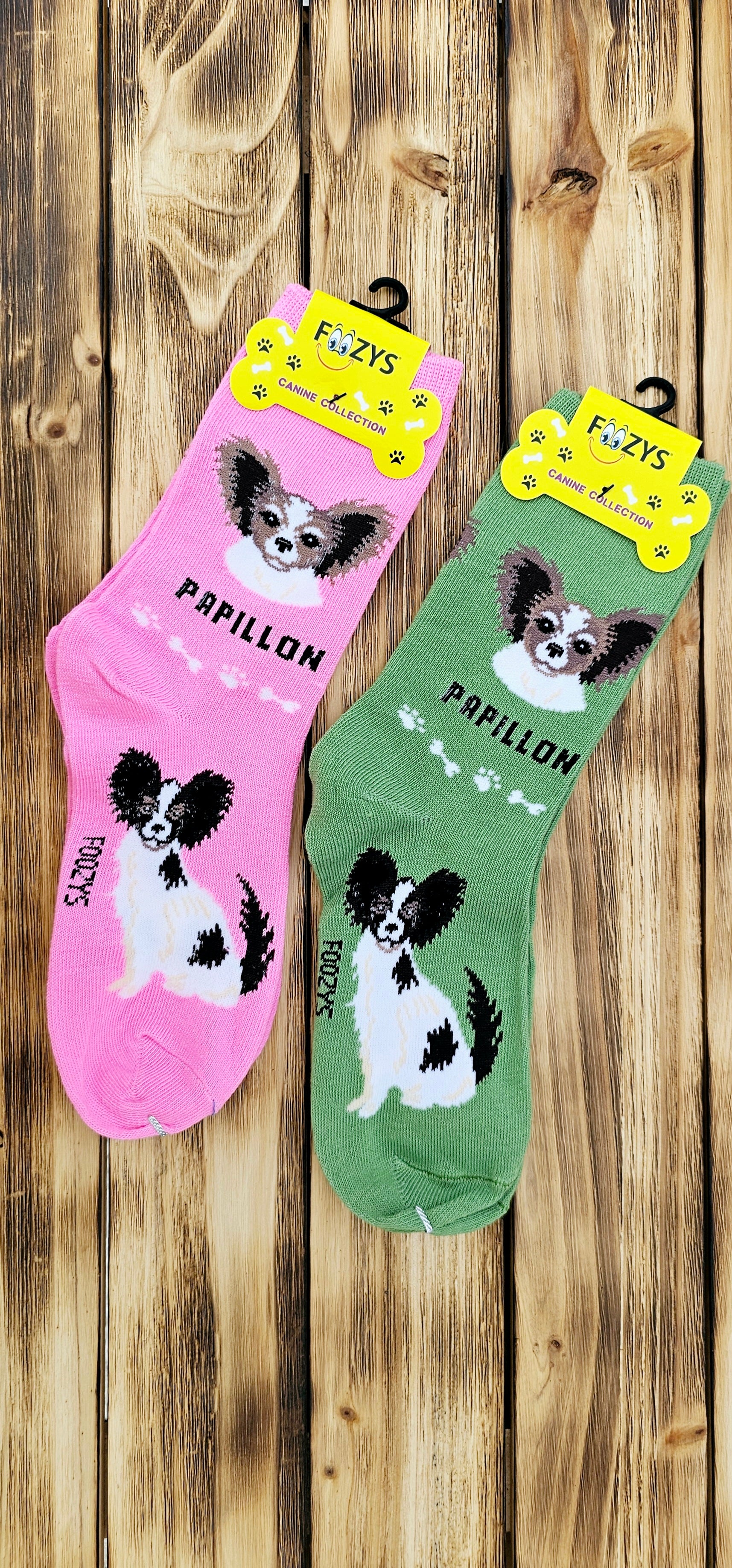 Canine Foozys Socks - Papillon