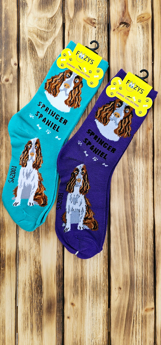 Foozys Socks - Springer Spaniel