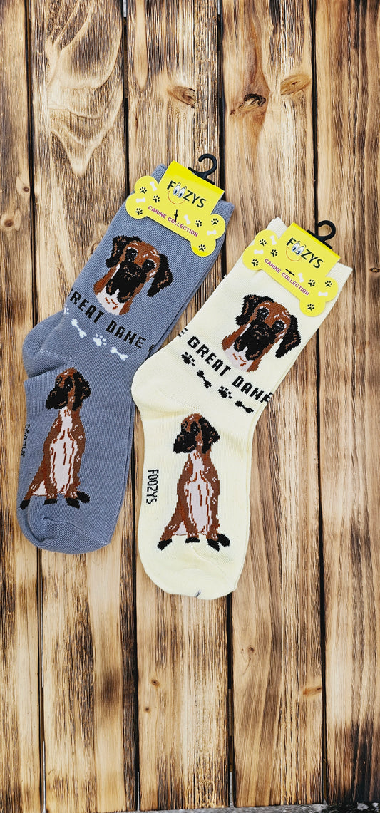 Canine Foozys Socks - Great Dane