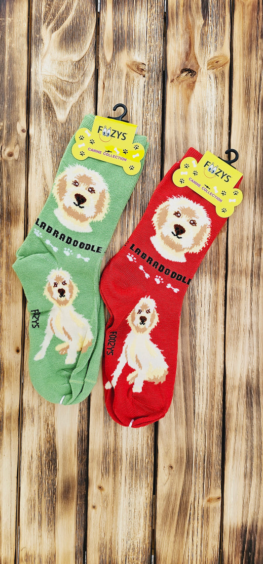 Canine Foozys Socks - Labradoodle