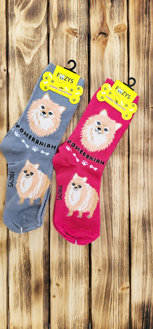 Canine Foozys Socks - Pomeranian