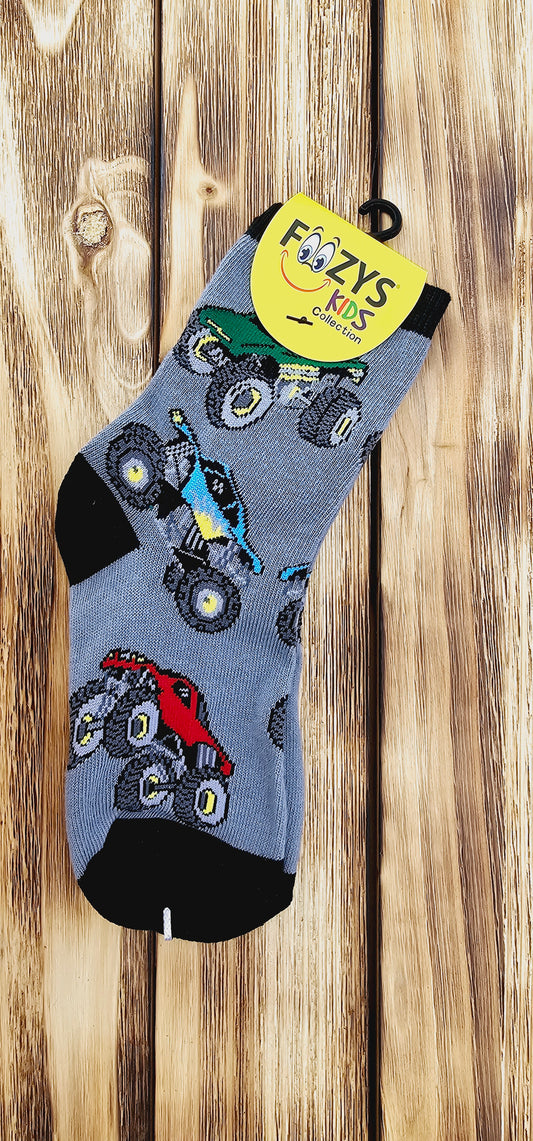 Foozys Socks - Monster Trucks