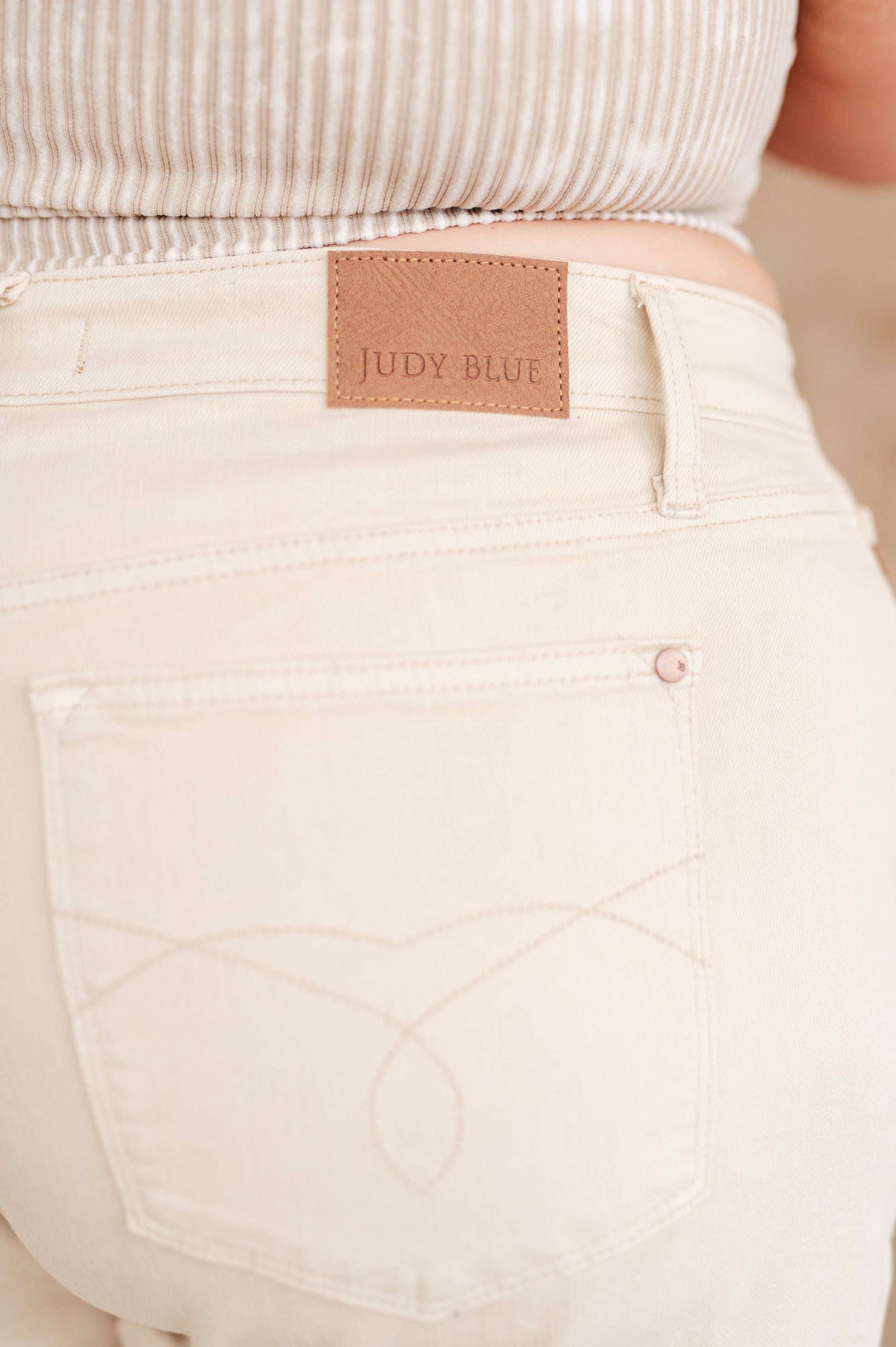 Elevate your summer style with Greta High Rise Garment Dyed Shorts from Judy Blue! Featuring a high rise fit and a non-distressed bone khaki color, these shorts are an elevated update on a classic denim look. Perfect for any occasion, these shorts will keep you looking stylish and feeling confident. S - 3X