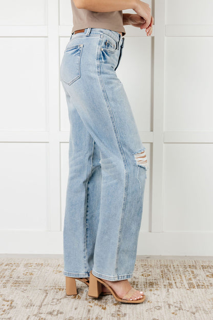 Patricia - High Rise - Straight Jeans - Judy Blue - Exclusively Online