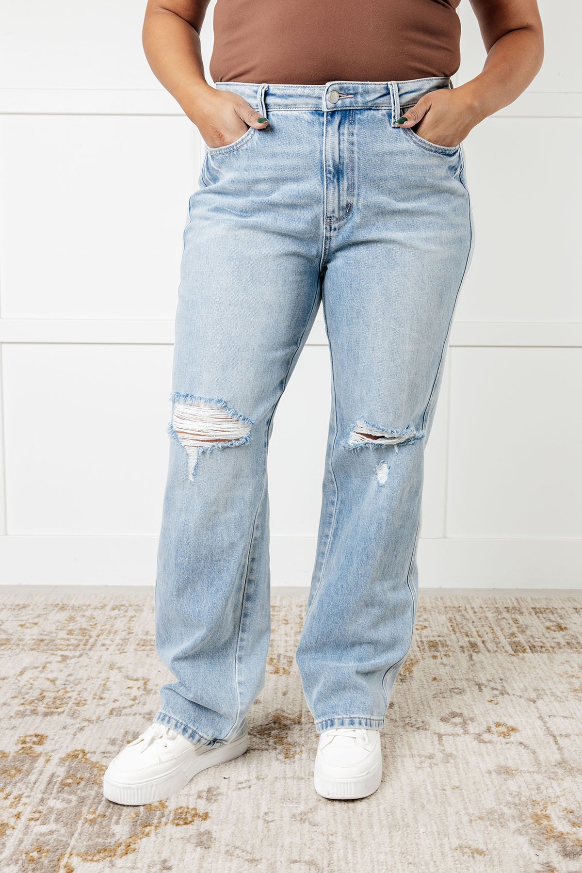 Patricia - High Rise - Straight Jeans - Judy Blue - Exclusively Online