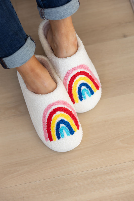 Step your way into comfort with these This Promise Slippers. Crafted from a warm and fuzzy looped French terry upper and with a cushioned insole, these slippers offer all-day comfort and support. Finished with a flexible rubber sole to ensure steady strides, these cozy shoes will keep you comfy and feeling confident! XS-XL