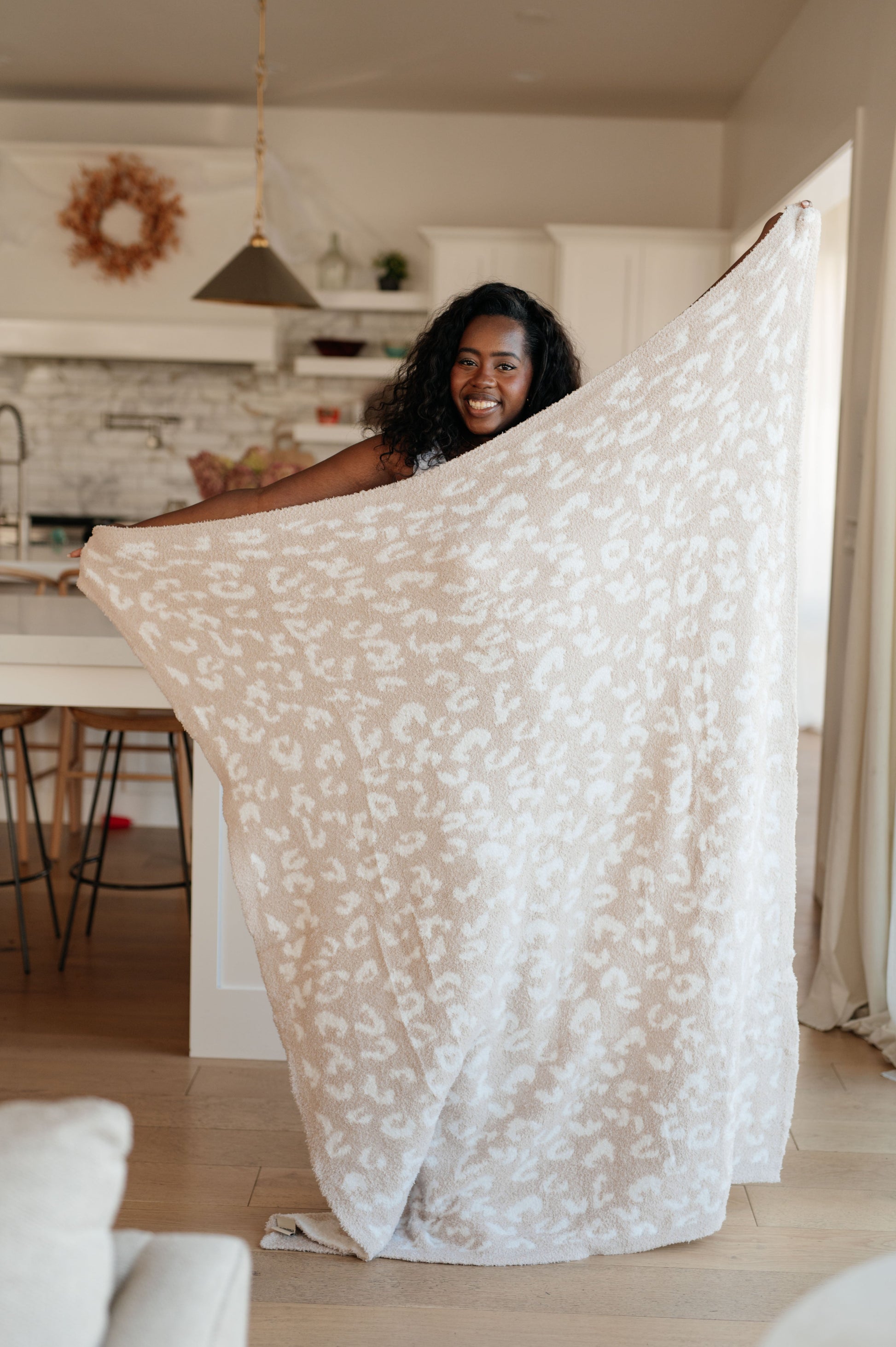 The Ari Blanket by Cuddle Culture is as luxurious as it looks - plush and comfy as a cloud. The deliciously soft fabric is inviting and lightweight, truly comforting on the skin. Just like your favorite teddy bear, only softer. Layer your bed or couch and indulge in cloud-like comfort unlike anything you’ve ever felt before. The Ari is breathable, washable, ultra-soft, and of course, beautiful. A luxurious fabric to keep warm with in colder seasons, but lightweight enough to keep out all year round.