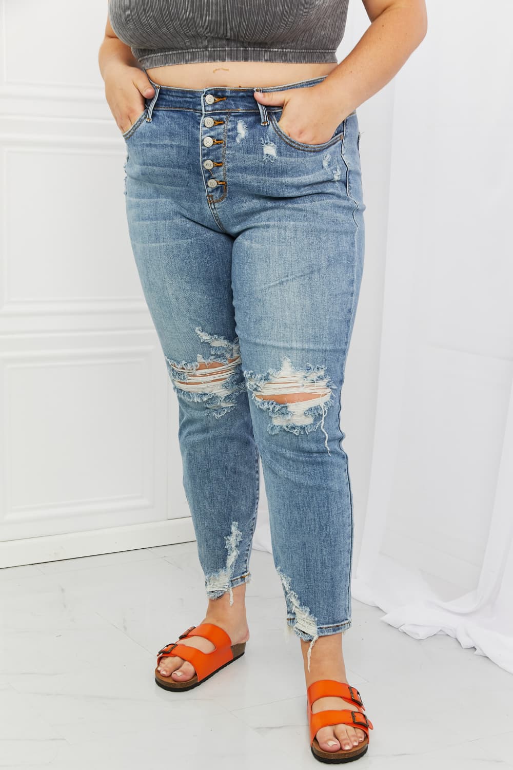 *Exclusively Online* Judy Blue : Maddison Jeans