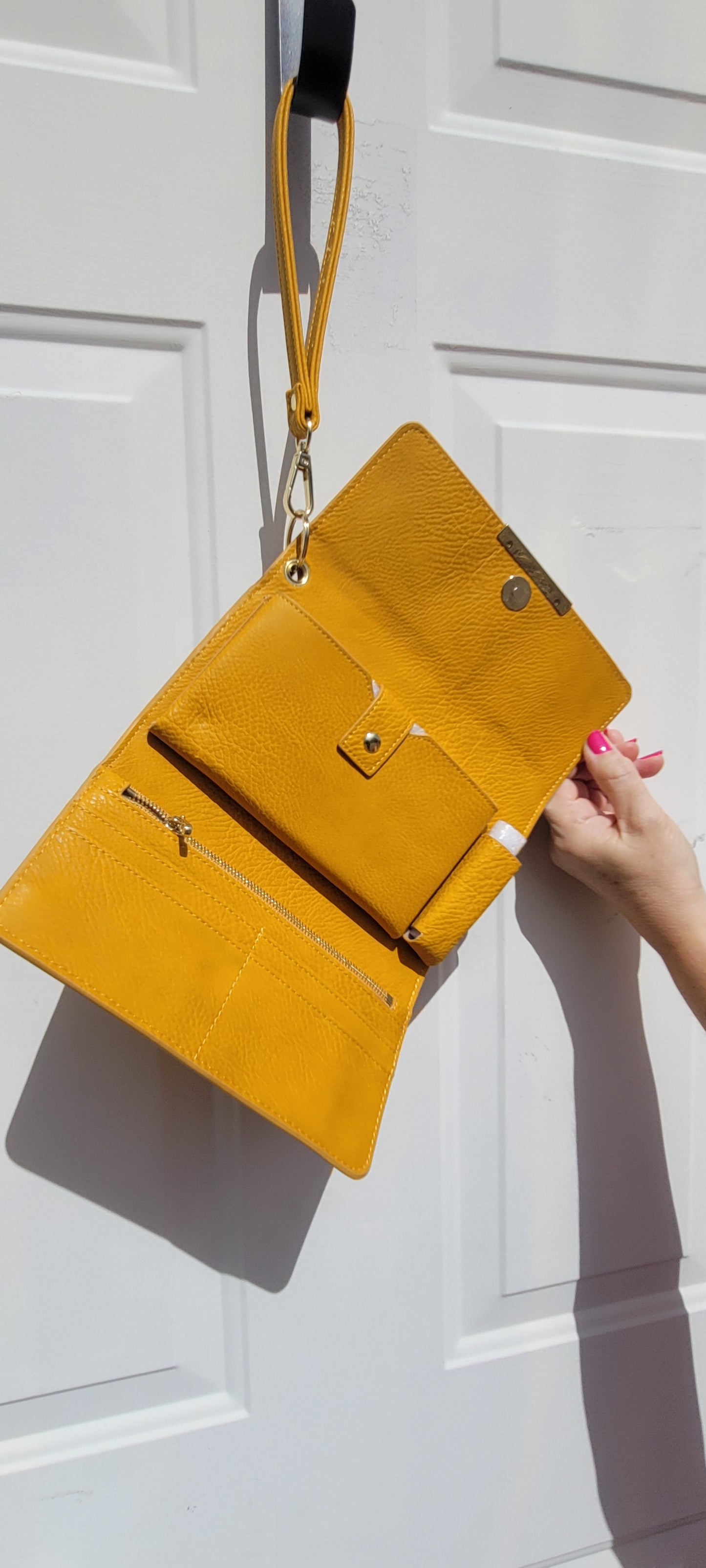 Sunny Days Wallet - Mustard - FINAL SALE