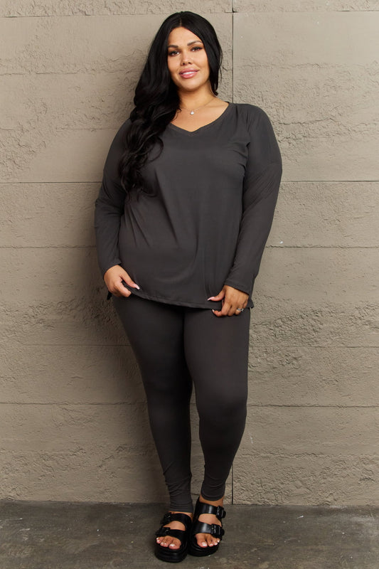 *Exclusively Online* Lazy Days Long Sleeve and Leggings Set