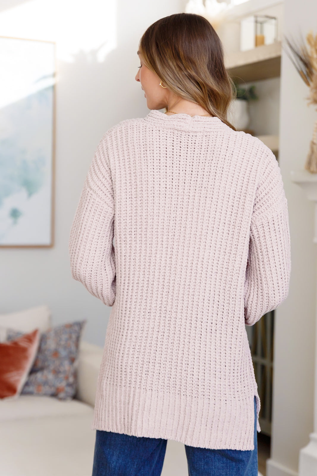 Wrap yourself in the comfort of our Mother Knows Best Buttoned Down Cardigan. This mid-weight sweater knit features a flattering v-neckline, drop shoulder design, and front button closures. Dress it up or down for any occasion, and experience the soft and warm feel of this versatile layer. Mother approved!  S - 3X