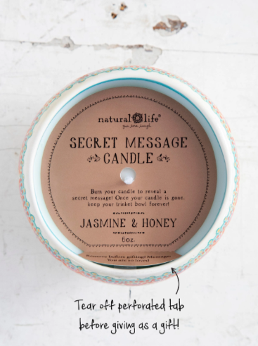 Artisan Secret Message Soy Candle - So Loved