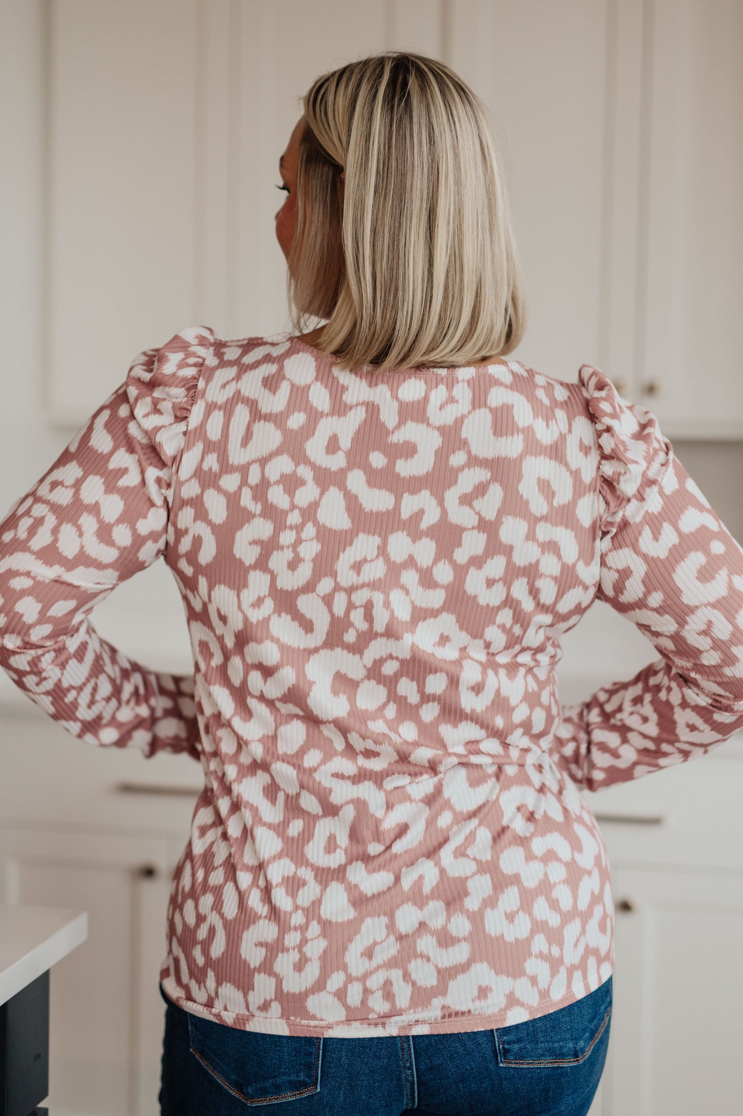 This Wild Weekend Animal Print Top lets you show off your wild side. Crafted from soft ribbed jersey knit, it features a sweetheart neckline and puff sleeves with a standout animal print. Have fun and stand out in this stylish top!